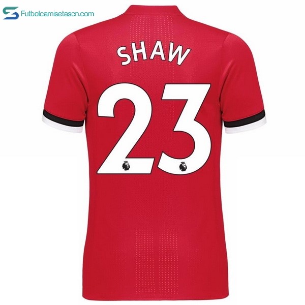 Camiseta Manchester United 1ª Shaw 2017/18